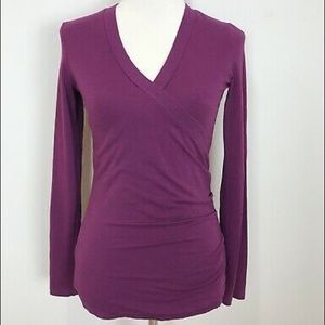 CAbi hanky wrap long sleeve